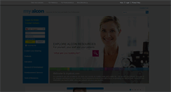 Desktop Screenshot of myalcon.com